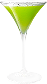 Cracked Pepper Melon Martini 