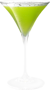 Cracked Pepper Melon Martini