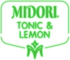MIDORI<sup>®</sup><br>Tonic And Lemon